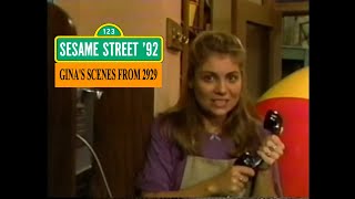 Sesame Street 92 Ginas Scenes From 2929 [upl. by Sparky413]