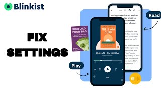 How To Fix And Solve Settings On Blinkist App  Easy Fix [upl. by Mitran636]