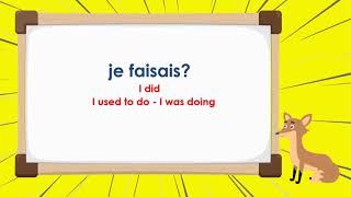 Le Verbe Faire Imparfait  To Do Imperfect Tense  French Conjugation [upl. by Wsan]