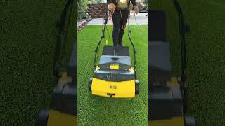 Professional artificial grass cleaning service how to throughly clean turf [upl. by Nnyltiak]