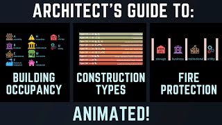 Architects Guide To Building Occupancy Construction Types And Fire Protection  IBC Part 1 [upl. by Concha]