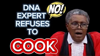 SHOCKING MOMENT JUDGE RATHA BECAME A DNA EXPERT AND TRIES TO EDUCATE THE DNA EXPERT [upl. by Ahsyekal]