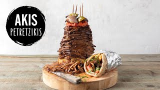 Homemade Pork Gyros  Akis Petretzikis [upl. by Schaumberger]