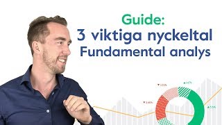 Guide Tre nyckeltal att hålla koll på  Fundamental analys [upl. by Eem]