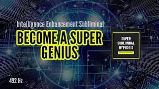 Super Genius  Theta Affirmations  Binaural Beat [upl. by Everest785]