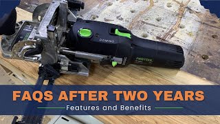 Festool Domino Overview and Demo  2 year Review  Festool Domino DF 500 Tutorial [upl. by Ellehcil]