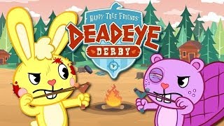 HAPPY TREE FRIENDS PLAYS Deadeye Derby  A Third of Characters [upl. by Burgess732]