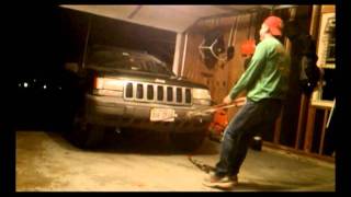 Jeep in Garage Fail [upl. by Latsryk807]