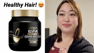 LOreal Paris Elvive Total Repair 5 Power Restore Multi Use Treatment  Hair Trearmen [upl. by Erbma]