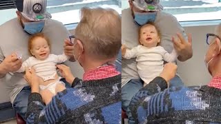 Doctor Sings And Tickles Toddler To Distract Them [upl. by Yasmeen]