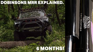 Suspension 6 MONTH Review amp Adjustment Settings  Dobinsons MRR Adjustable Suspension Explained [upl. by Poock]