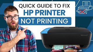 Quick Guide to Fix HP Printer Not Printing  Printer Tales [upl. by Lune]