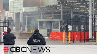 Special coverage 2 dead after explosion at Rainbow Bridge connecting New YorkOntario [upl. by Himelman]