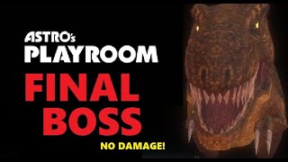 Astros Playroom Final Boss  PS1 TRex Tech Demo  No Damage [upl. by Atinram]