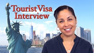 Tips for USA Tourist Visa Interview  B1B2 visa interview questions [upl. by Adrien264]