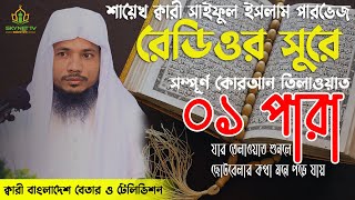 পৃথিবীর সেরা কারীর কন্ঠে ১ম পারা  Para 1  Quran Tilawat  Qari Saiful islam Parvez  Hifzul Quran [upl. by Stanislas]