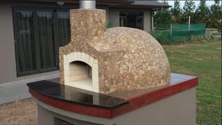 Wood Fired Pizza Oven Construction How we built our Pompeii dome pizza oven 2015 [upl. by Mohammad]