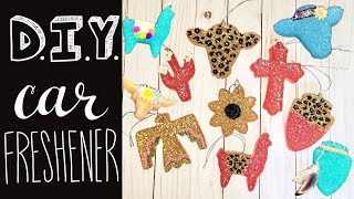 How To Make Car Freshies  DIY Make Your Own Car Fresheners Pt1  Car Freshie Step by Step Tutorial [upl. by Nanah]