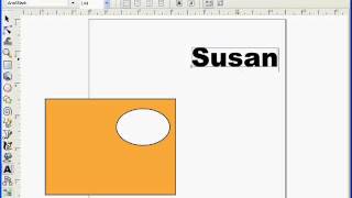 Inkscape Tutorial  Making a Card with Name Aperture [upl. by Eileek]