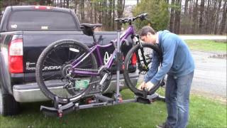 Yakima TwoTimer Hitch Mount Platform Style Bike Rack Overview and Demo [upl. by Christoper267]