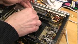 Tandberg TCD300 and 400 series tape transport repair part 1 [upl. by Leiram]