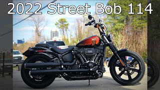 NEW 2022 HarleyDavidson Street Bob 114 [upl. by Swords]