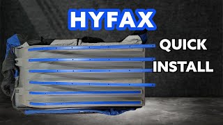 Hyfax Runner Kit Benefits amp How to Install on Ice Fishing Sled [upl. by Eisor]