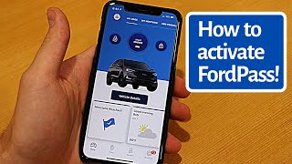 How to connect your vehicle the FordPass App [upl. by Laurena]