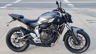 Rodolfinho da Z Testando Yamaha MT07 2016 [upl. by Ennahtebazile493]