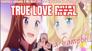 Hamefura episode 4 My Next Life as a Villainess All Routes Lead to Doom Maria Campbell [upl. by Alket36]