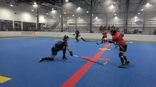 NBHL FENETRE RM vs TITANS Dek Ball Hockey Balle NATIONAL BALL HOCKEY LEAGUE NBHL NBHLCANADACOM 4K [upl. by Goar]