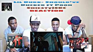 Lil Durk  Shouldve Ducked feat Pooh Shiesty Official Music Video  SBC REACTION [upl. by Cherry]