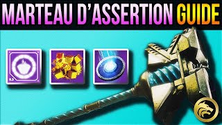 Destiny 2  MARTEAU DASSERTION GUIDE Amélioration Réputation amp Redistributeur Prismatique [upl. by Macnamara]