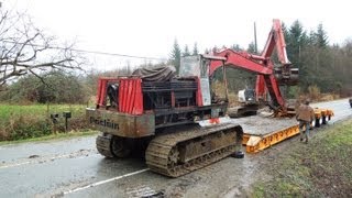 Poclain GC120 Excavator pt 2 last ride [upl. by Cory]