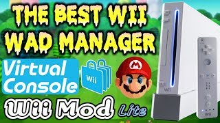 Setup WiiMod Lite WAD Manager Install Virtual Console Games amp WADS [upl. by Letsyrk746]