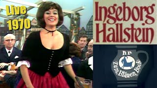 Ingeborg Hallstein  An der Donau wenn der Wein blüht  Live 1970 [upl. by Mendel969]