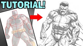 How to draw comic book style illustrations [upl. by Ladnik891]