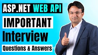 Web API Interview Questions and Answers for Beginners amp Experienced  ScholarHat [upl. by Ilario]