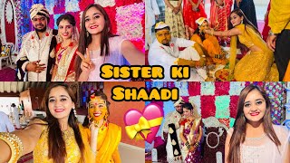 Bindass Kavye ke Lovely Sister Ki Shaadi Haldi amp Traditional Maharashtrian Marriage Ceremony Style [upl. by Mitzie467]