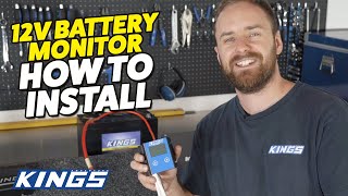 How to Install the Kings 12V Battery Monitor [upl. by Maxentia]