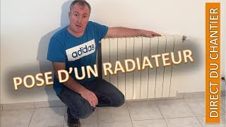 comment poser un radiateur [upl. by Sirap]