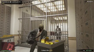 GTA 5 RDE 40  Bank Heist  Ten Star Escape [upl. by Camella324]