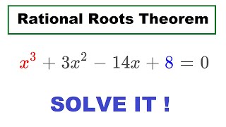 Rational Roots Theorem [upl. by Hoebart958]