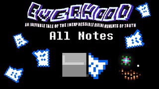 Everhood  All Notes [upl. by Agnella]