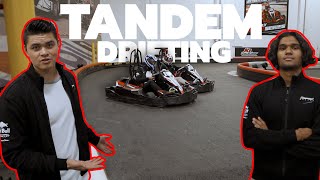 TANDEM DRIFTING GO KARTS [upl. by Pradeep]