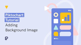 Piktochart Tutorial Adding Background Image [upl. by Fromma899]