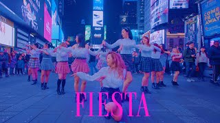 KPOP IN PUBLIC NYC IZONE 아이즈원  FIESTA Dance Cover by CLEAR [upl. by Suivatra135]