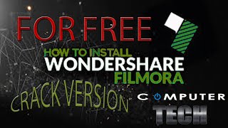 How to Install and Crack WonderShare Video Editor [upl. by Nido529]