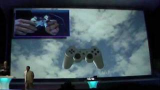 Sony demos its new motion sensing PS3 controller [upl. by Nahbois303]