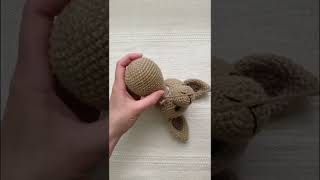 How to Sew an Amigurumi Head and Body Together  crochet tutorial [upl. by Yewed]